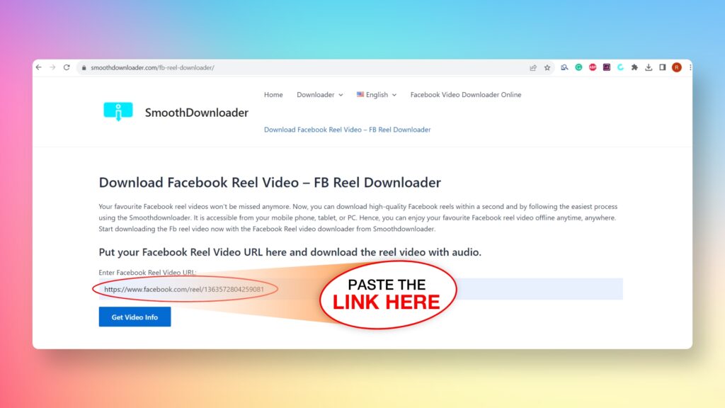 Download Facebook Reel Video FB Reel Downloader