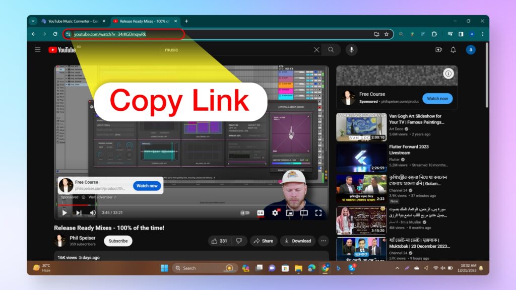 YouTube Converter – Konvertieren Sie Yt-Videos in MP3, WAV, FLAC und AAC 01