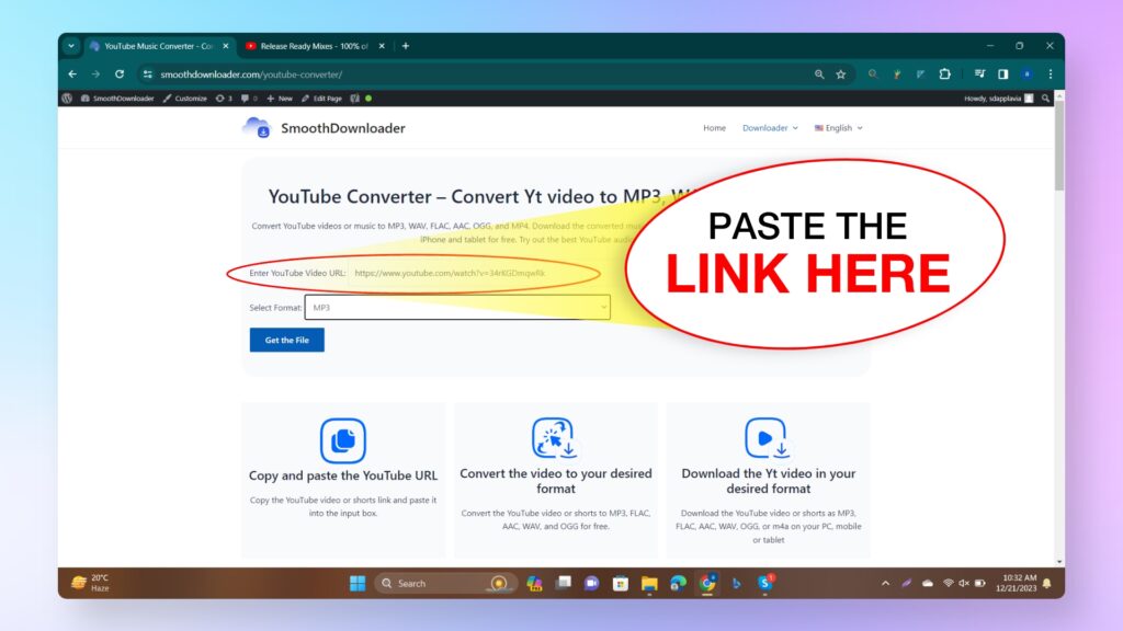 YouTube Converter –Convert Yt video to MP3, WAV, FLAC, and AAC 02
